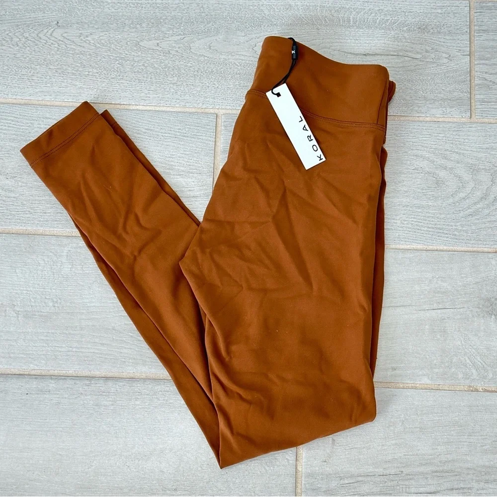 KORAL Drive High Rise Black out Leggings - Picture 2 of 6